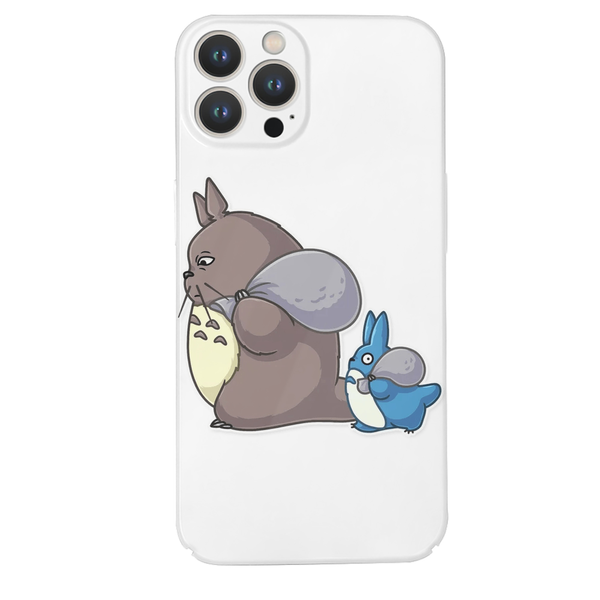 （画像用） となりのトトロ 草壁メイ 草壁サツキ My Neighbor Totoro Satsuki Kusakabe Mei Kusakabe 【iPhone 14シリーズ対応】ハードケース